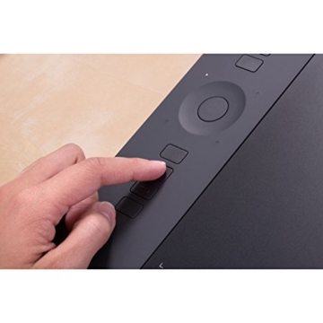 Wacom PTH-851-DEIT Intuos Pro Grafik-Tablett inkl. Wireless Kit (Größe L, für DE/IT) schwarz - 